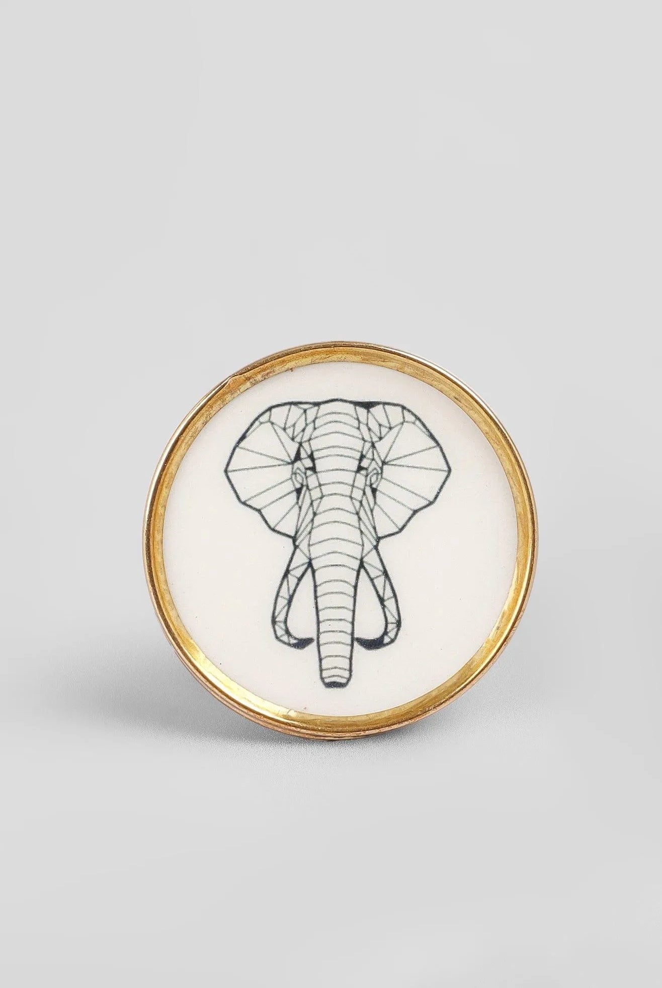 wild-animal-brass-door-knob-decorative-cupboard-and-drawer-handle-g-decor-82160 - G Decor