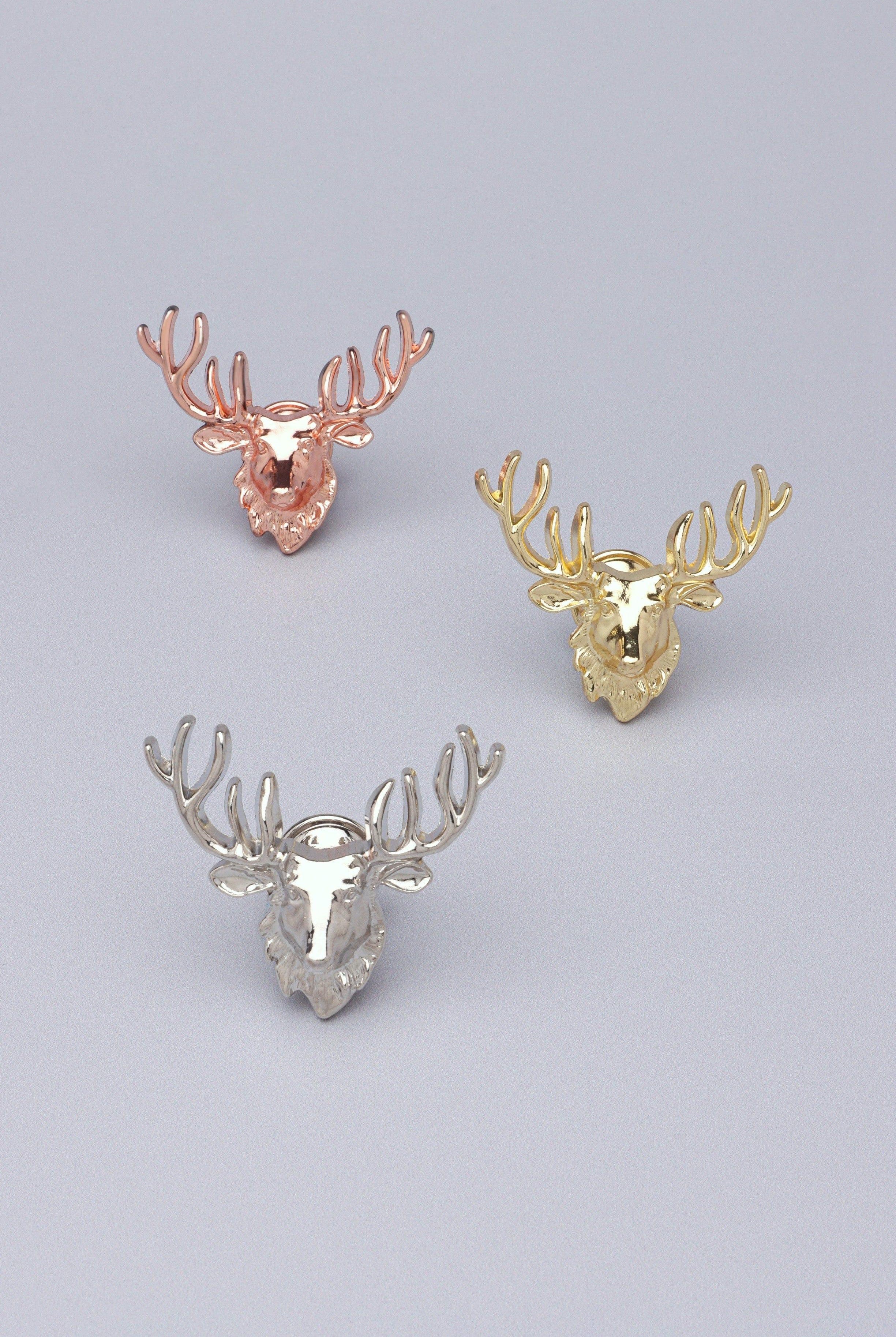 Wild Beauty Deer Knobs Perfect for Cabinets & Drawers - G Decor