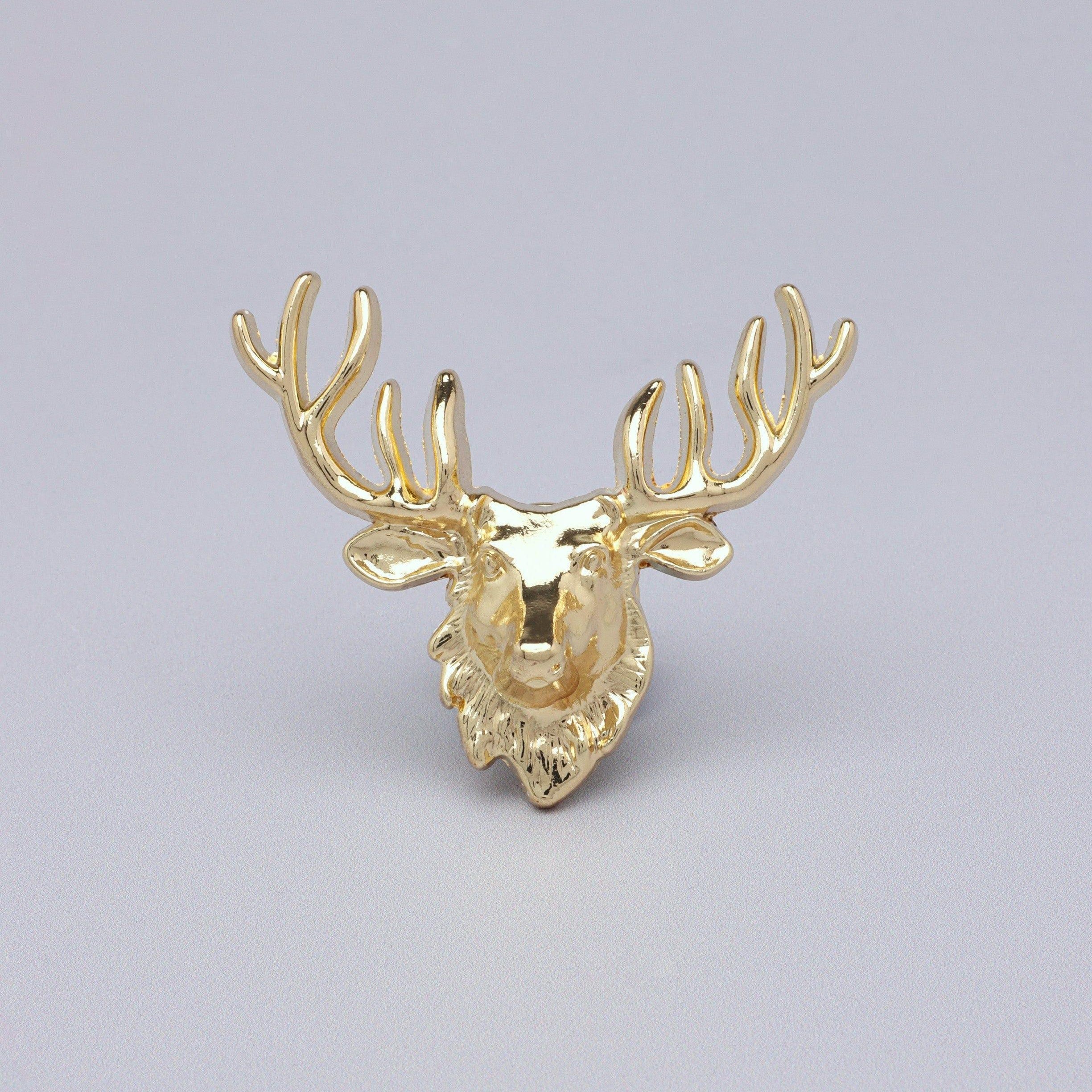 Wild Beauty Deer Knobs Perfect for Cabinets & Drawers - G Decor