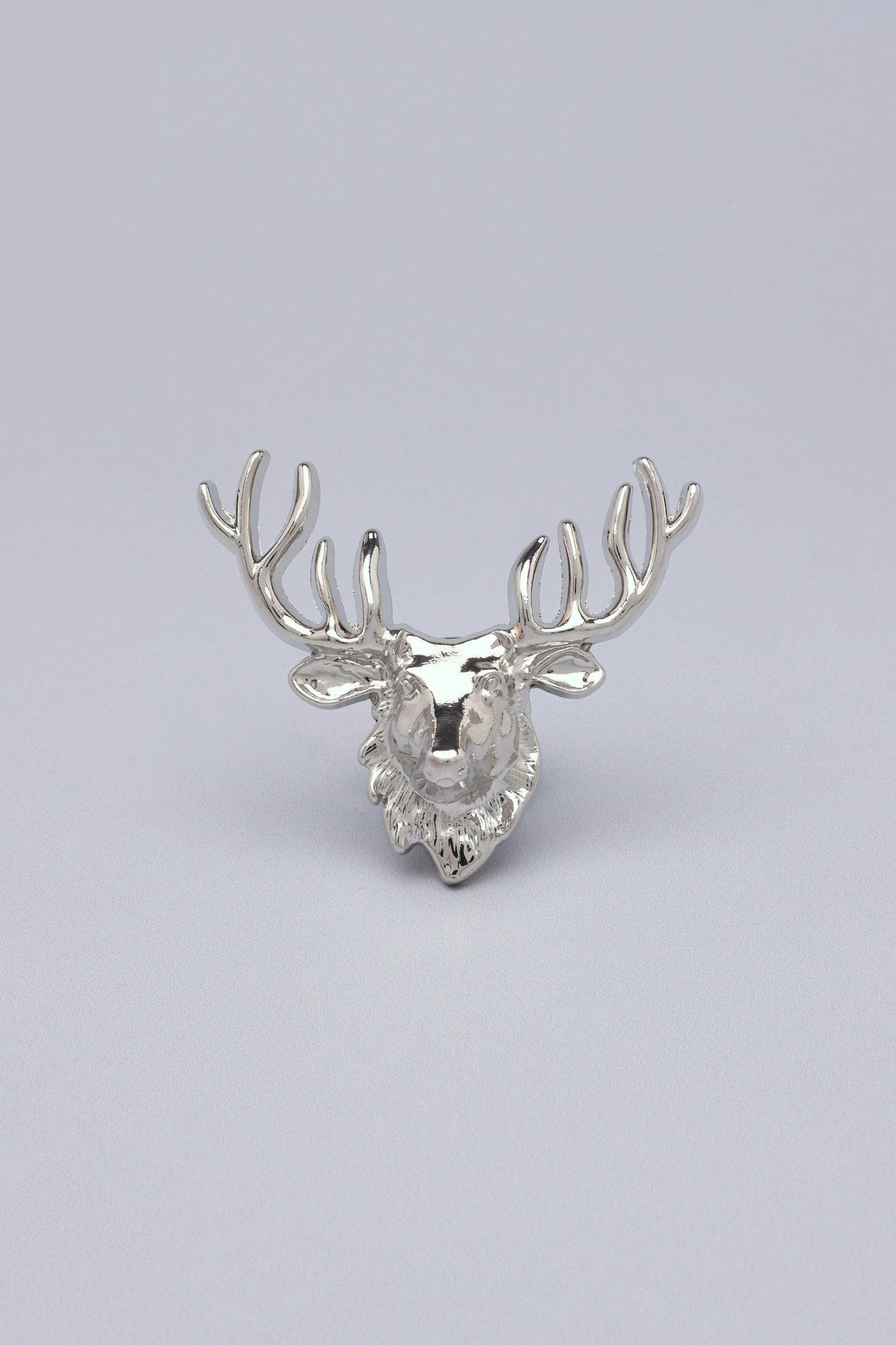 Wild Beauty Deer Cabinet Knob — close-up view, G Decor