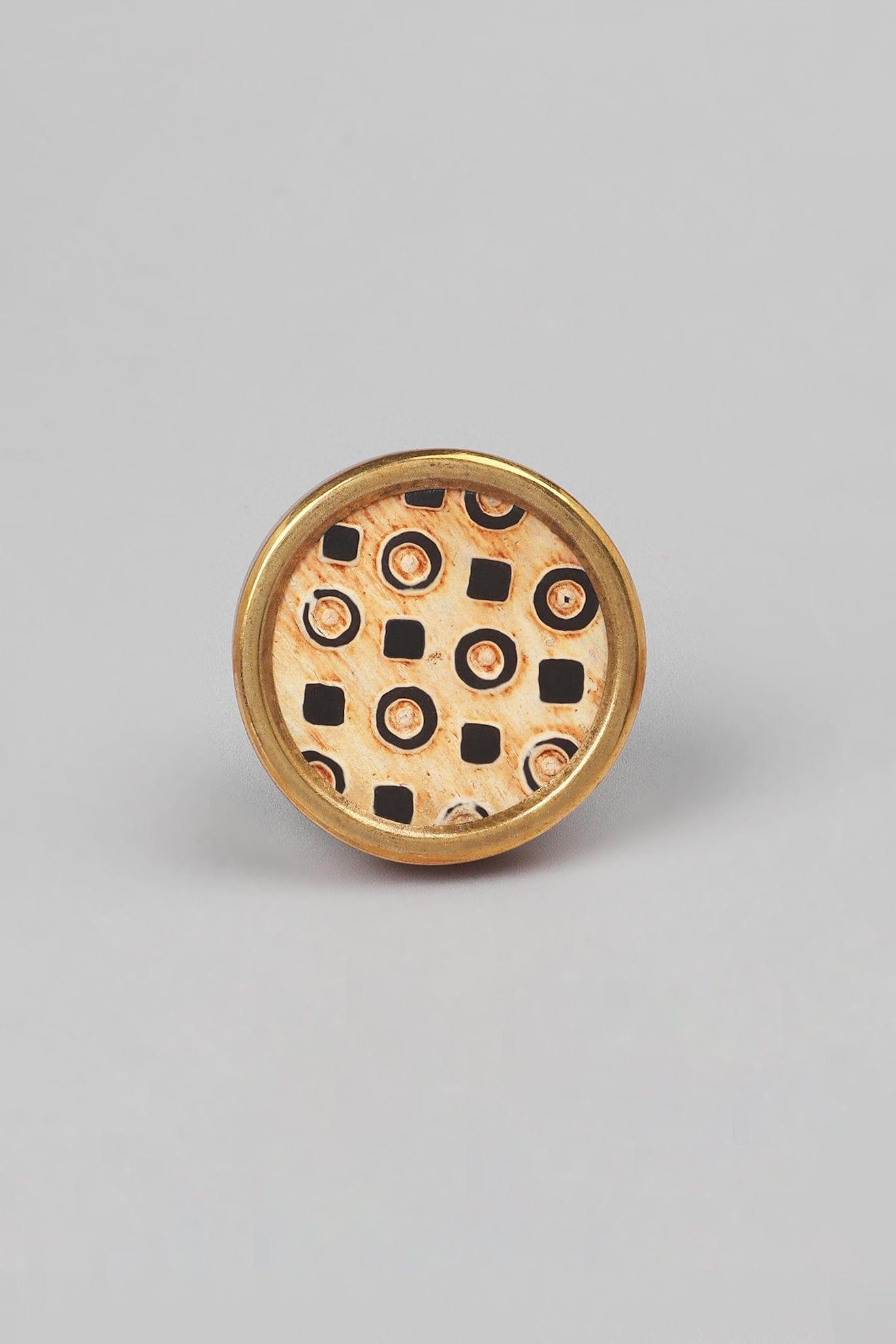 Wild Luxe Brass Knobs Animal Print Friends Collection - G Decor