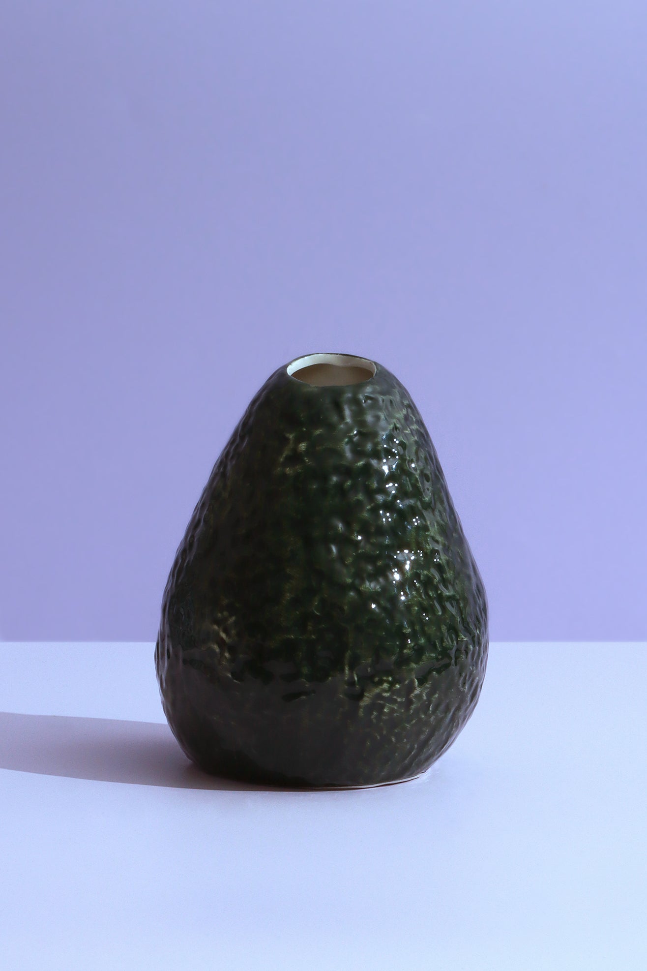 Ceramic Avocado-Shaped Vase
