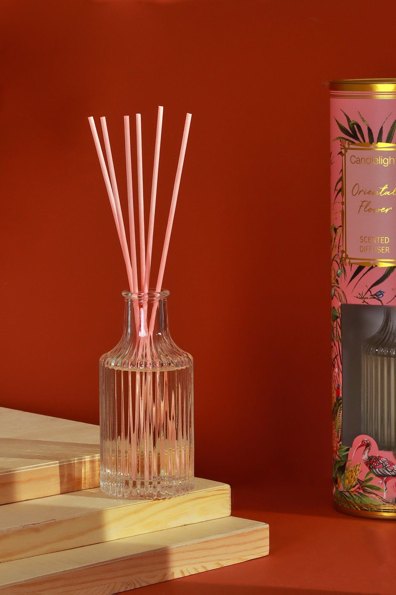 Oriental Flower Scented Reed Diffuser with Gift Box