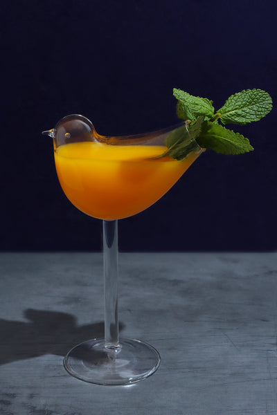 Avian Elegance: Bird-Shaped Cocktail Glass