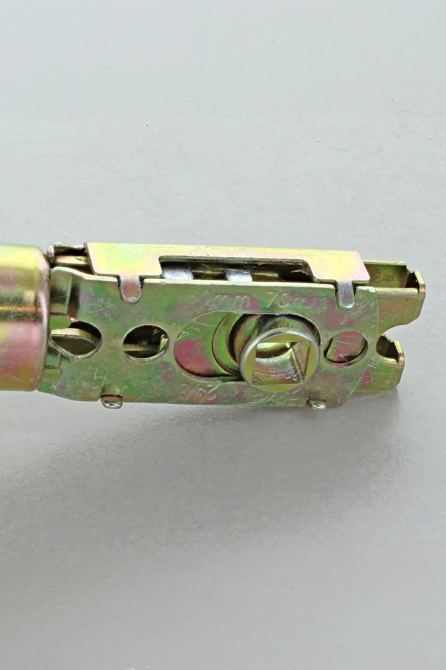 Tubular Mortice Latch for Door Knobs, Adjustable — alternate view, G Decor