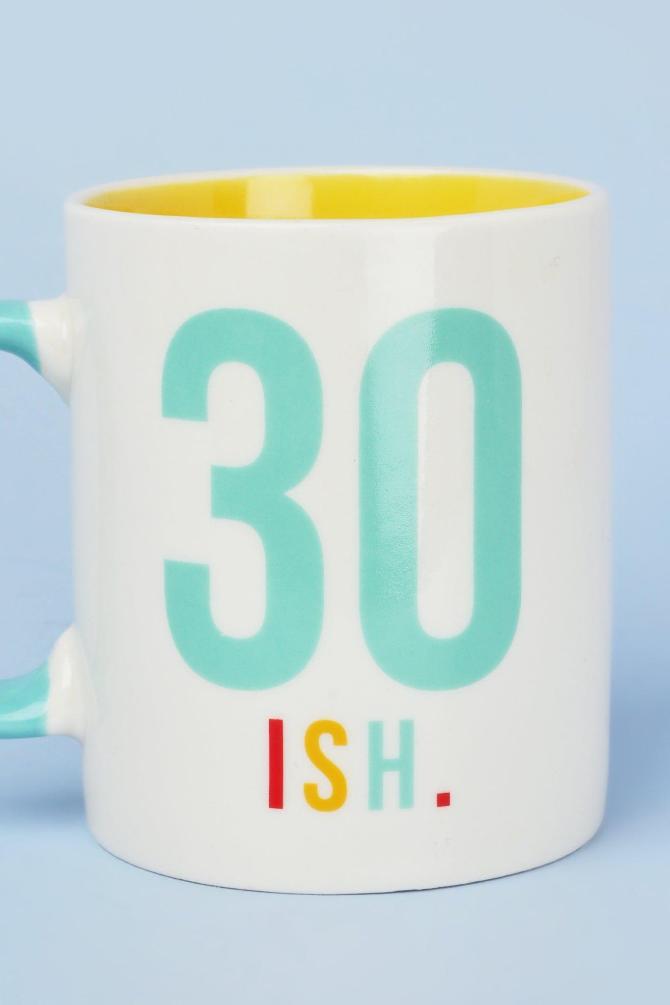 30ish Colourful Mug - G Decor