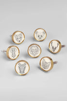 Wild Animal Brass Cabinet Knob Collection — G Decor