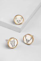 Wild Animal Brass Cabinet Knob Collection — close-up view, G Decor