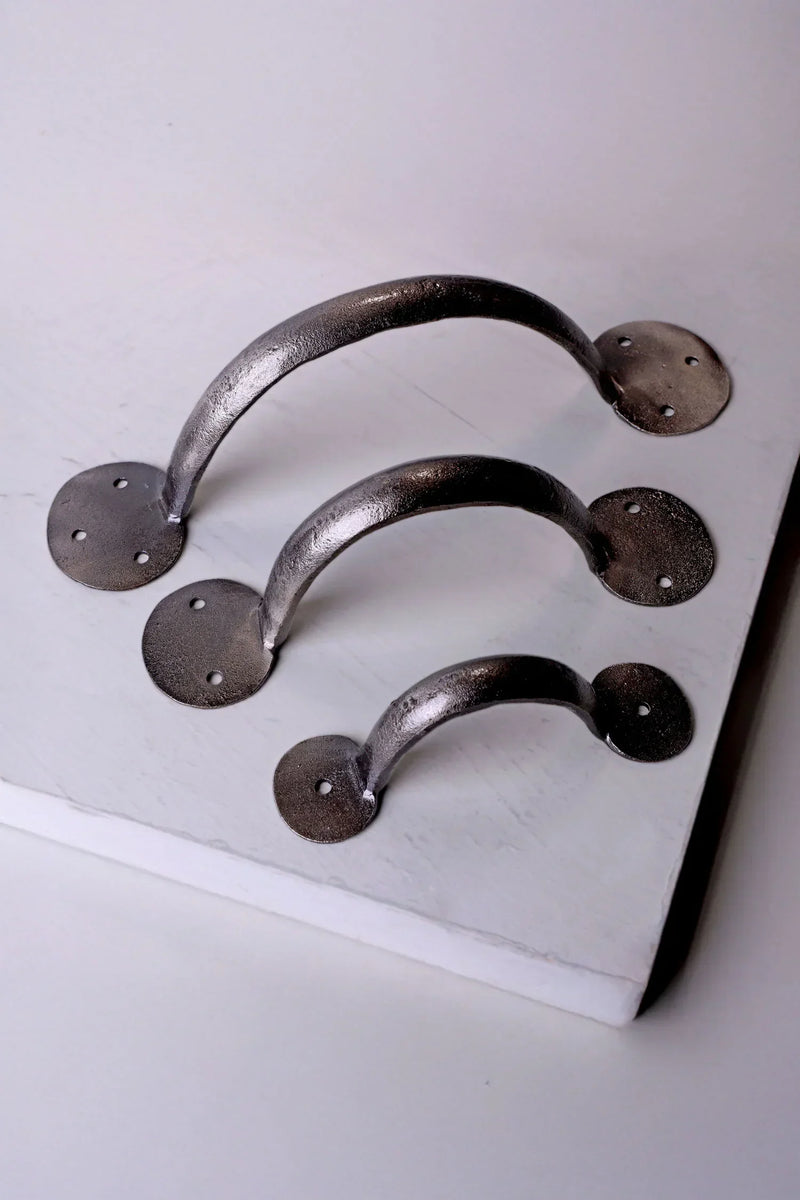 Coinbase Hand-Forged Pewter Pull Handle