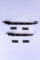 Hand-Forged Monkey Tail Window Stay, Black — alternate view, G Decor