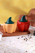 Garden Harvest Ceramic Bell Pepper Storage Jar — alternate view, G Decor
