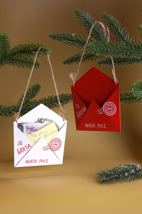 Magical Santa Letter Envelope Christmas Tree Hanging Decoration