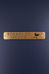 Polished Brass Engraved Door Sign for Beware of the Dog or Mailbox — alternate view, G Decor