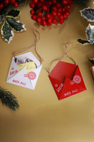 Magical Santa Letter Envelope Christmas Tree Hanging Decoration — lifestyle view, G Decor