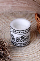 Folklight Floral Glow Wax Lantern Candle — G Decor