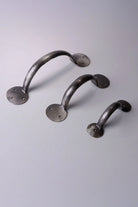 Coinbase Hand-Forged Pewter Pull Handle — view 6, G Decor