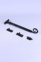 Hand-Forged Monkey Tail Window Stay, Beeswax — view 5, G Decor