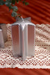 Twinkle Star Silver Decorative Centrepiece Candle — lifestyle view, G Decor