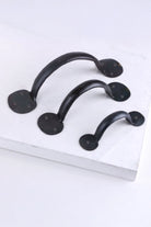 Coinbase Hand-Forged Iron Pull Handle in Beeswax Finish — G Decor