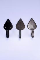 Traditional Teardrop Forged Wall Coat Hook — view 6, G Decor