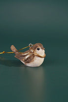 Set of 3 Golden Songbird Handcrafted Christmas Tree Decorations — view 5, G Decor