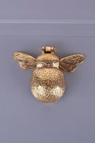 Honeybee Polished Brass Door Knocker — G Decor