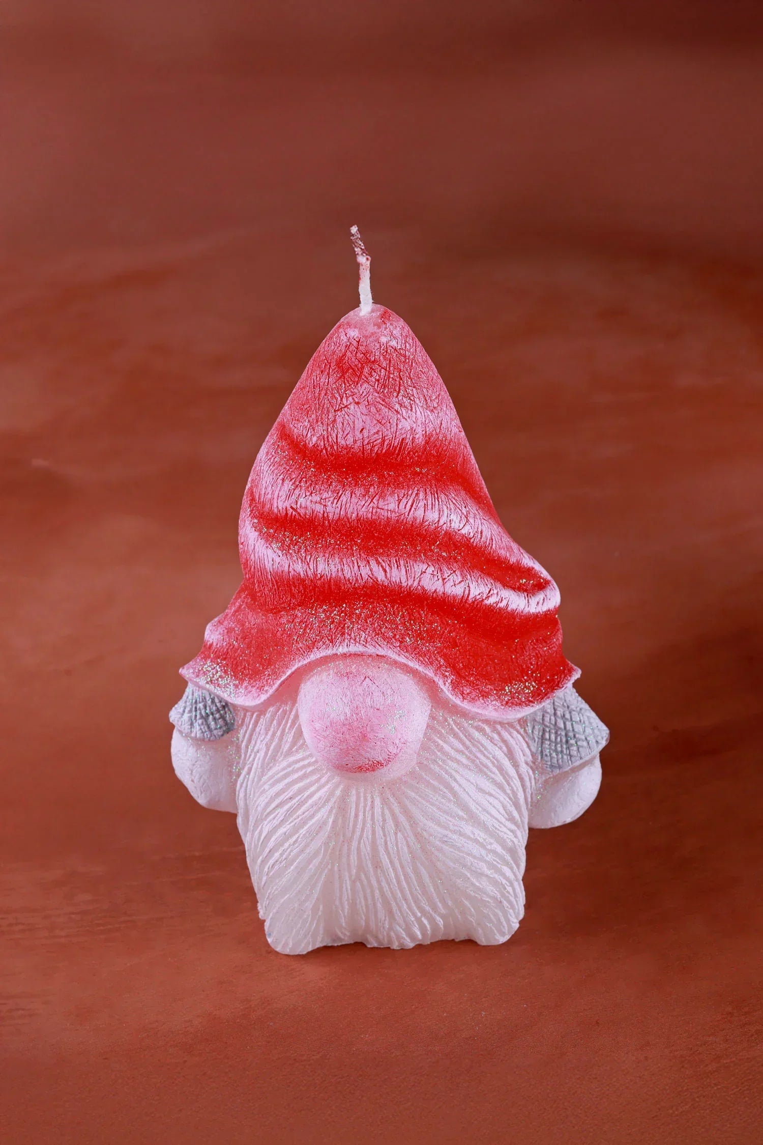 Norwegian Gnome Hand-Finished Sculptural Candle — view 6, G Decor