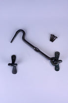 Hand-Forged Hook and Eye Cabin Fastener, Beeswax — view 5, G Decor