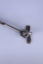 Hand-Forged Hook and Eye Cabin Fastener, Pewter — view 8, G Decor