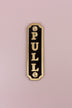 British Pub Black and Brass Raised-Letter Door Sign — view 6, G Decor