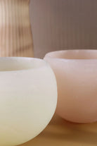 Pastelle Wax Tealight Lantern Holder in Soft Blush — view 5, G Decor
