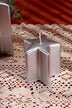 Twinkle Star Silver Decorative Centrepiece Candle — view 5, G Decor