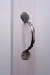 Coinbase Hand-Forged Pewter Pull Handle — close-up view, G Decor