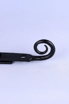 Hand-Forged Monkey Tail Window Stay, Black — view 7, G Decor