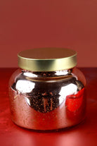 Aurielle Grande Linen Soy Wax Jar Candle in Silver or Rose Gold — view 7, G Decor