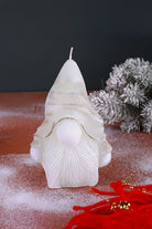 Norwegian Gnome Hand-Finished Sculptural Candle — lifestyle view, G Decor