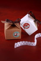 Eco-Friendly 24 Holiday Ribbon Gift Boxes DIY Advent Calendar Set — view 6, G Decor