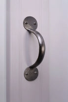 Coinbase Hand-Forged Pewter Pull Handle — lifestyle view, G Decor
