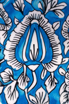 Tulipani Blue Hand-Painted Floral Ceramic Plates and Bowls — view 8, G Decor