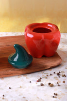 Garden Harvest Ceramic Bell Pepper Storage Jar — view 5, G Decor