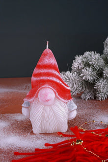 Norwegian Gnome Hand-Finished Sculptural Candle