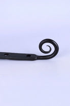 Hand-Forged Monkey Tail Window Stay, Beeswax — view 6, G Decor