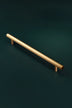Belgravia Hexagonal Brass Bar Pull Handle in Satin Brass — view 9, G Decor