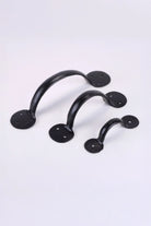 Coinbase Hand-Forged Iron Pull Handle in Black — view 6, G Decor