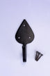 Traditional Teardrop Forged Wall Coat Hook — view 7, G Decor