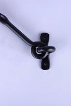 Hand-Forged Hook and Eye Cabin Fastener, Black — view 8, G Decor