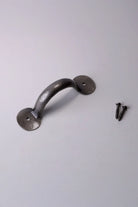 Coinbase Hand-Forged Pewter Pull Handle — view 9, G Decor