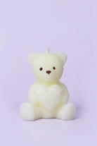 Sweetheart Teddy Bear Soy Wax Treasure Candle With Sparkling Heart Detail — view 5, G Decor