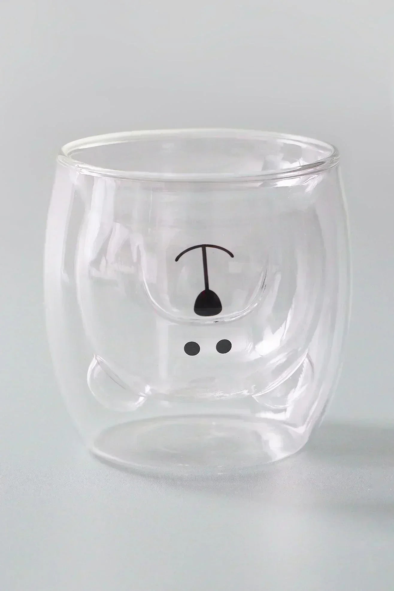 Teddy Bear Double-Walled Insulated Glass — lifestyle view, G Decor