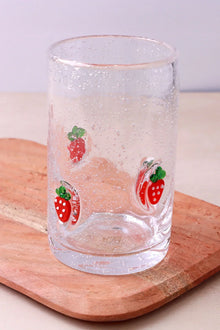Berry & Bow Handmade Bubble Glass Tumblers — Textured Drinkware